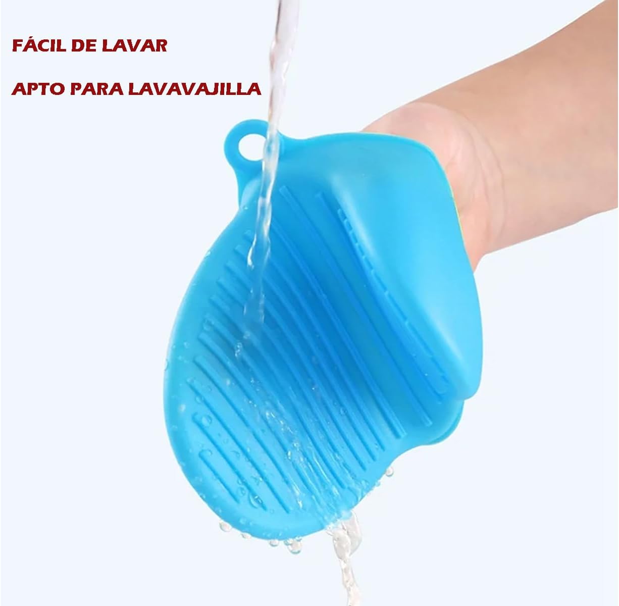 Manoplas de silicona