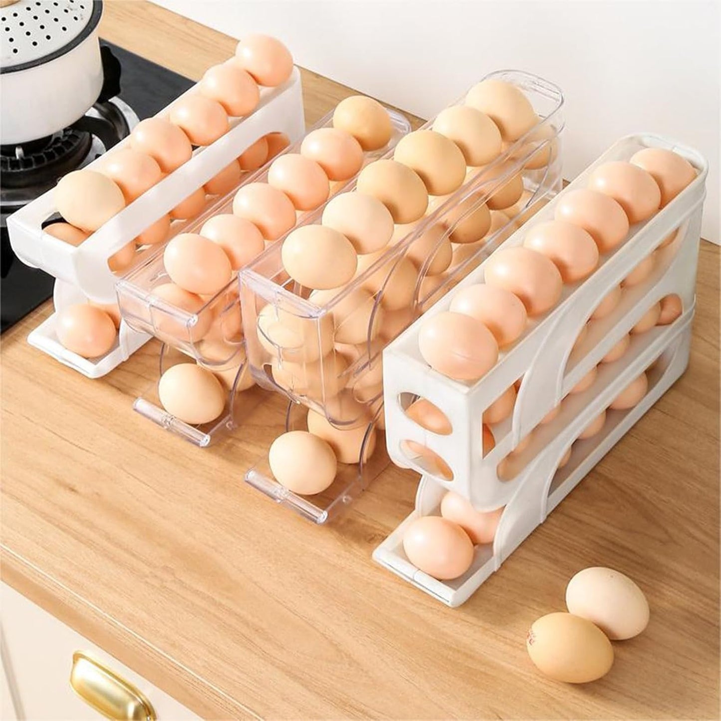 Rodillo automático para huevos