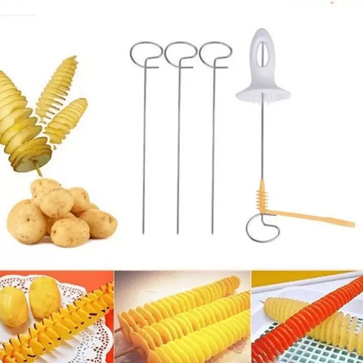 Cortador de patatas en espiral