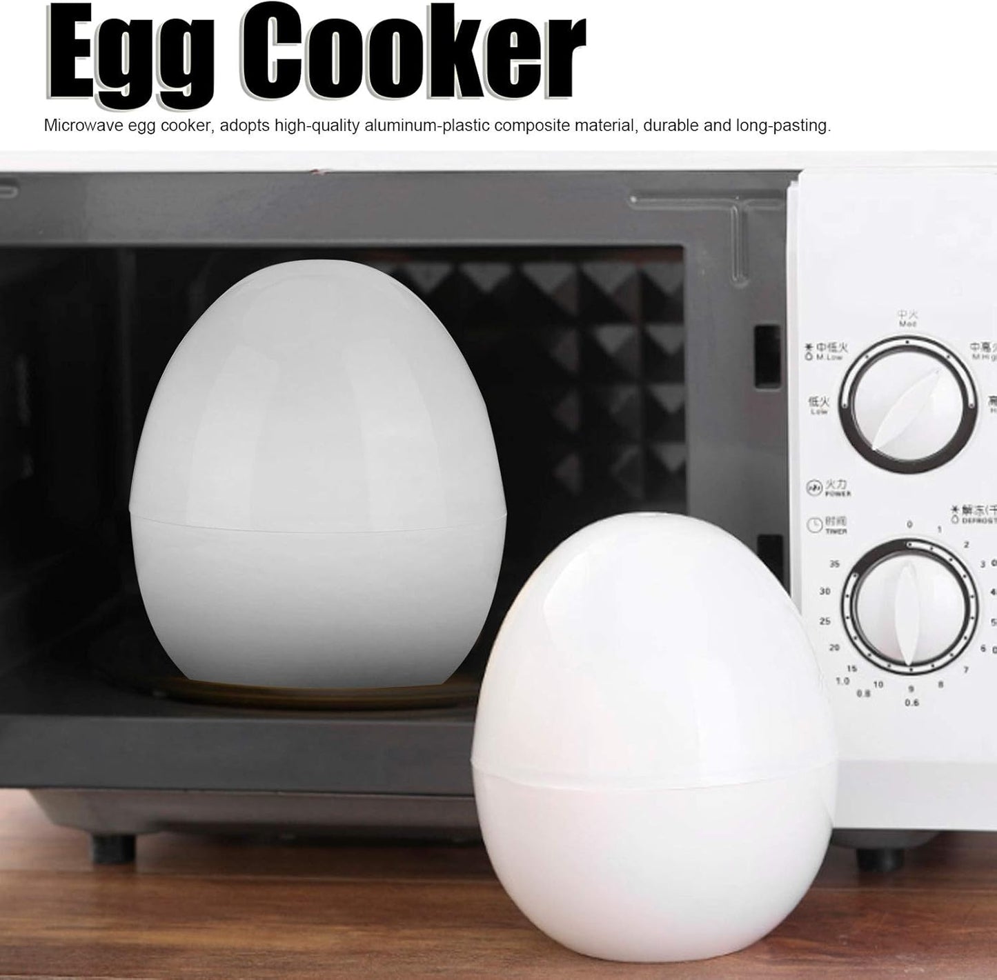 Hervidor de huevos para microondas