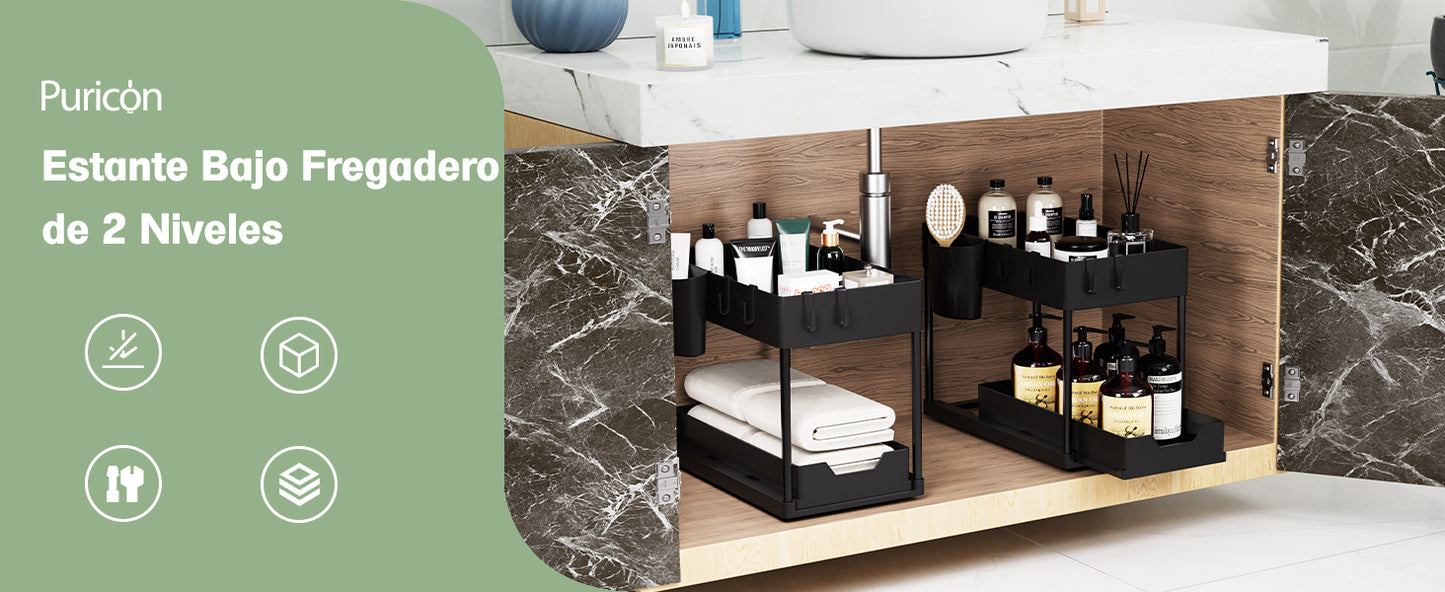 Organizador de 2 niveles