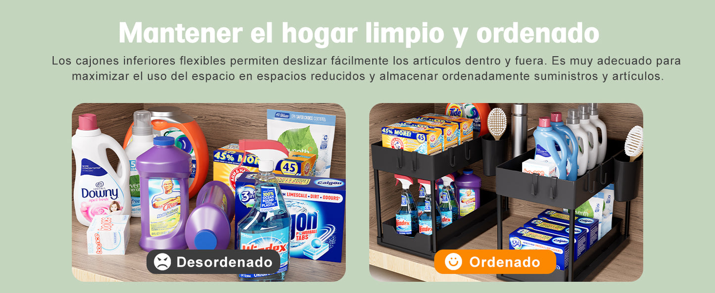 Organizador de 2 niveles